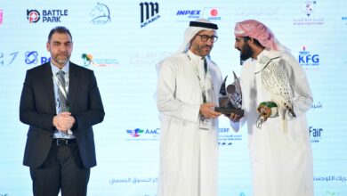 Photo of تكريم الفائزين بمُسابقة أجمل الصقور المُكاثرة في معرض أبوظبي الدولي للصيد والفروسية